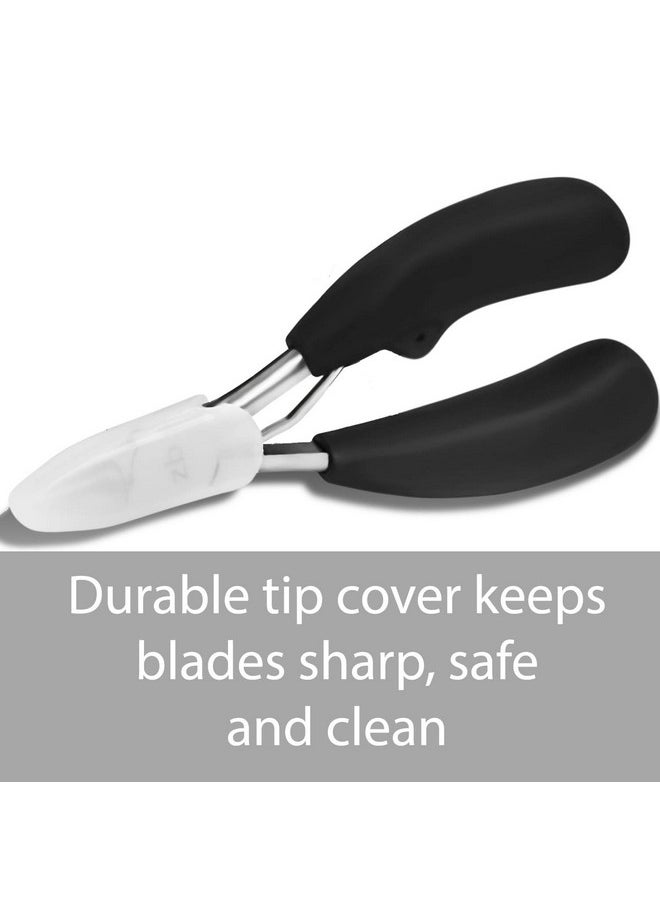 Zizzili Basics - Zizzili Basics Toenail Clippers for Thick or Ingrown Toenail - Large Handle for Easy Grip + Sharp Stainless Steel - Best Nail Clipper & Pedicure Tool for Seniors - Maintain Healthy Nails with Ease - Image 1