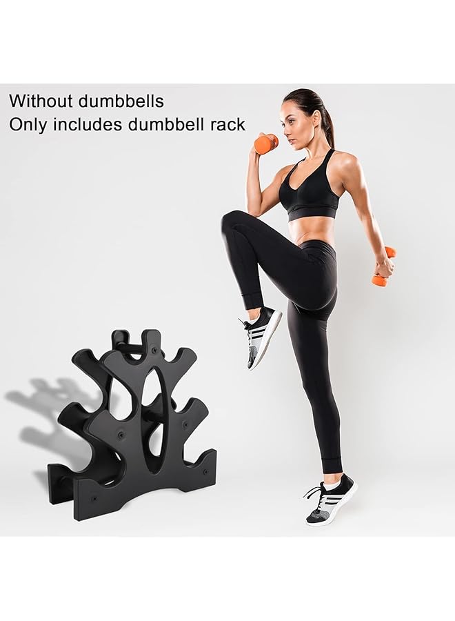 X spring Dumbbell Rack Stand Compact and Sturdy Rack for Weights Heavy Duty Weight Stand for Dumbbells Perfect for Home Gym Organization Small Dumbbell Racks for Women and Men - Image 4