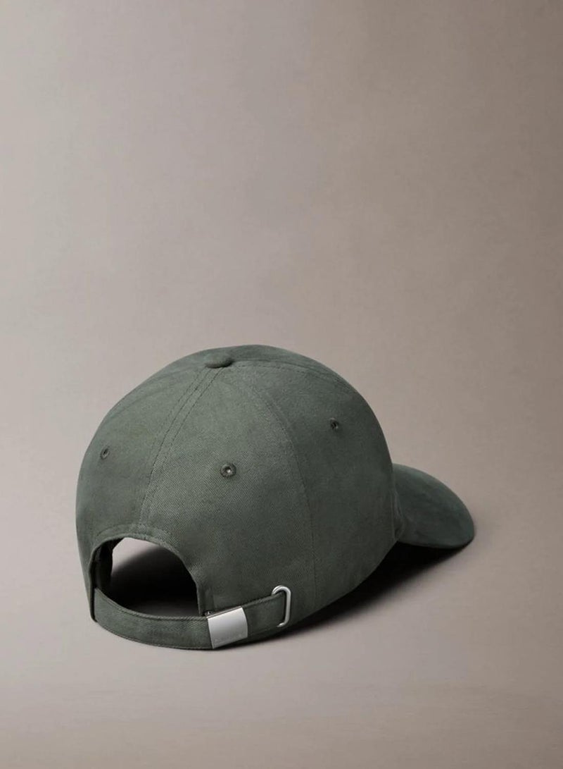 CALVIN KLEIN Layered Monogram Logo Graphic Baseball Cap - Image 2