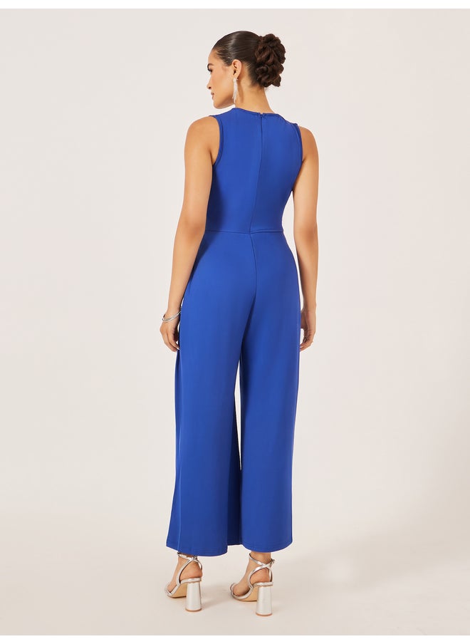 Styli Styli Embellished V Neck Wide Leg Jumpsuit  - Image 5