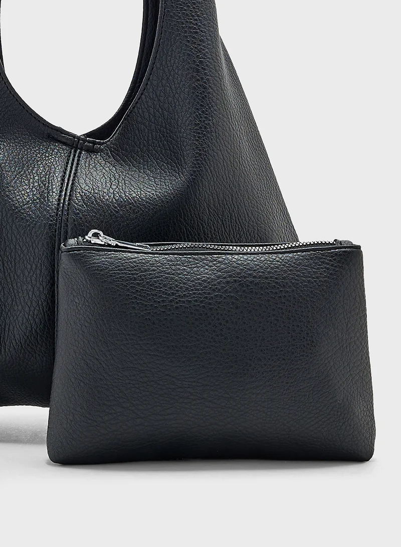 Ginger Large Mild Grain Hobo Bag