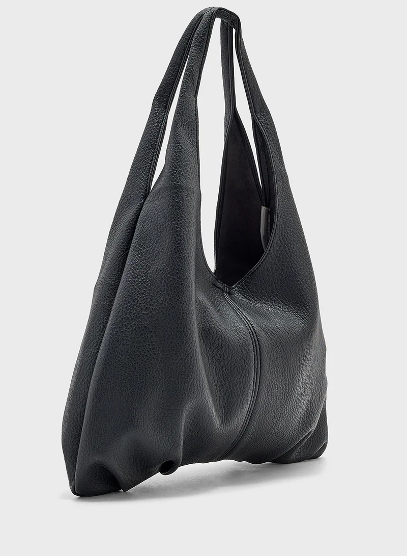Ginger Large Mild Grain Hobo Bag