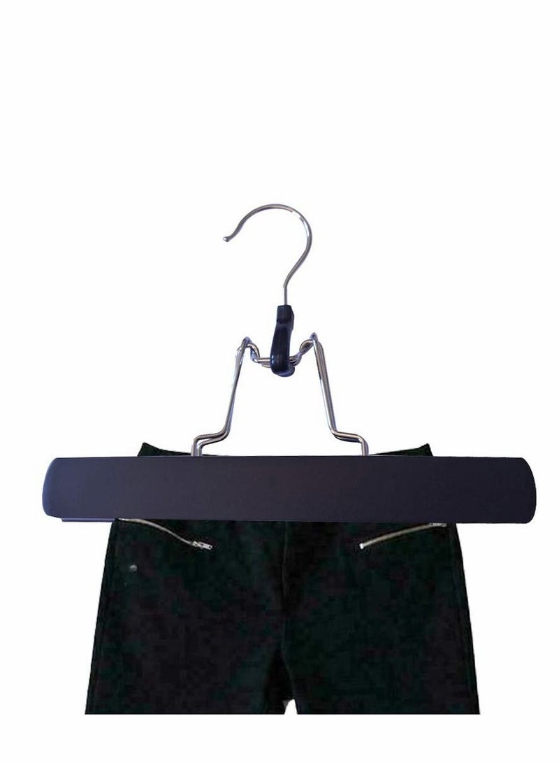 NIBEMINENT Hair Extensions Hanger, 2Pcs Portable Wigs Holder, Wooden Holder with Double Anti-slip Stickers for Clip in Bundles Black - Image 5