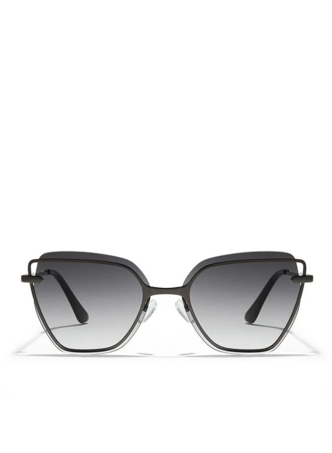 Blackout BlackOut by eyewa STARLIGHT Women's Cat Eye Sunglasses, Gray/Black