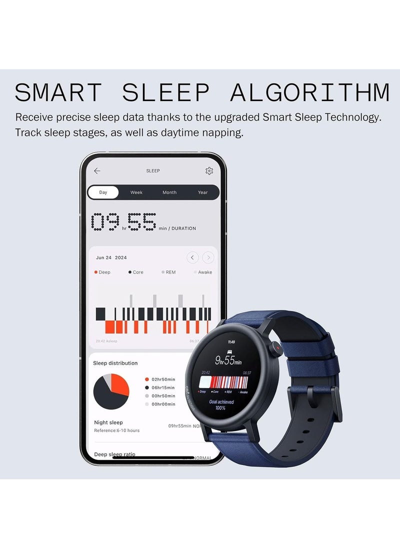 CMF Watch Pro 2 Smartwatch for Men Women, Fitness Tracker with Heart Rate, SPO₂ Monitoring,120 Sports Model, Bluetooth Calls with AI Noise Reduction, IP68 Waterproof with GPS for Android iOS Ash Grey