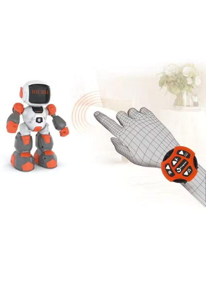 Smart RC Robot – Rechargeable Remote-Controlled Robot Toy with Voice, Light & Music Features  - Image 4