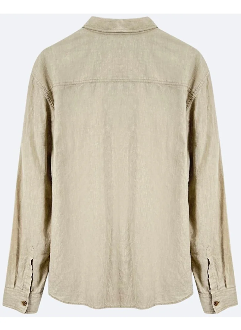 إل تي بي Beige Shirt