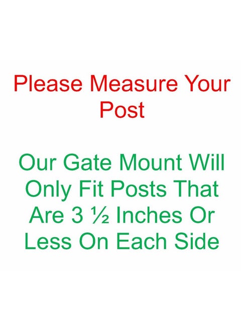 Safety Innovations No Hole Stairway Baby Gate Mounting Kit - Fits Posts from 2 3/4 inches to 3 1/2 inches Wide with Square or Round Tops - No Adhesives On Or Screws in Your Posts, (1-Pack)