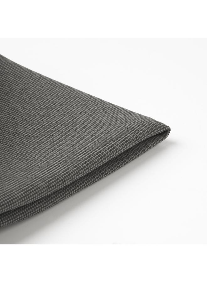 Zaboon Cover for seat cushion, dark grey outdoor, 124x62 cm - Image 3