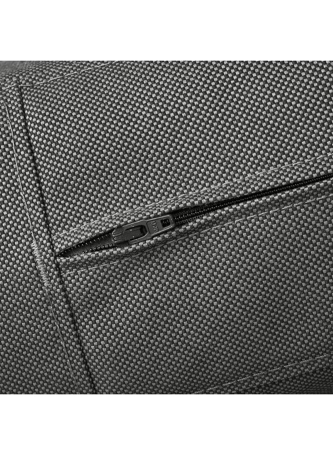 Zaboon Cover for seat cushion, dark grey outdoor, 124x62 cm - Image 2