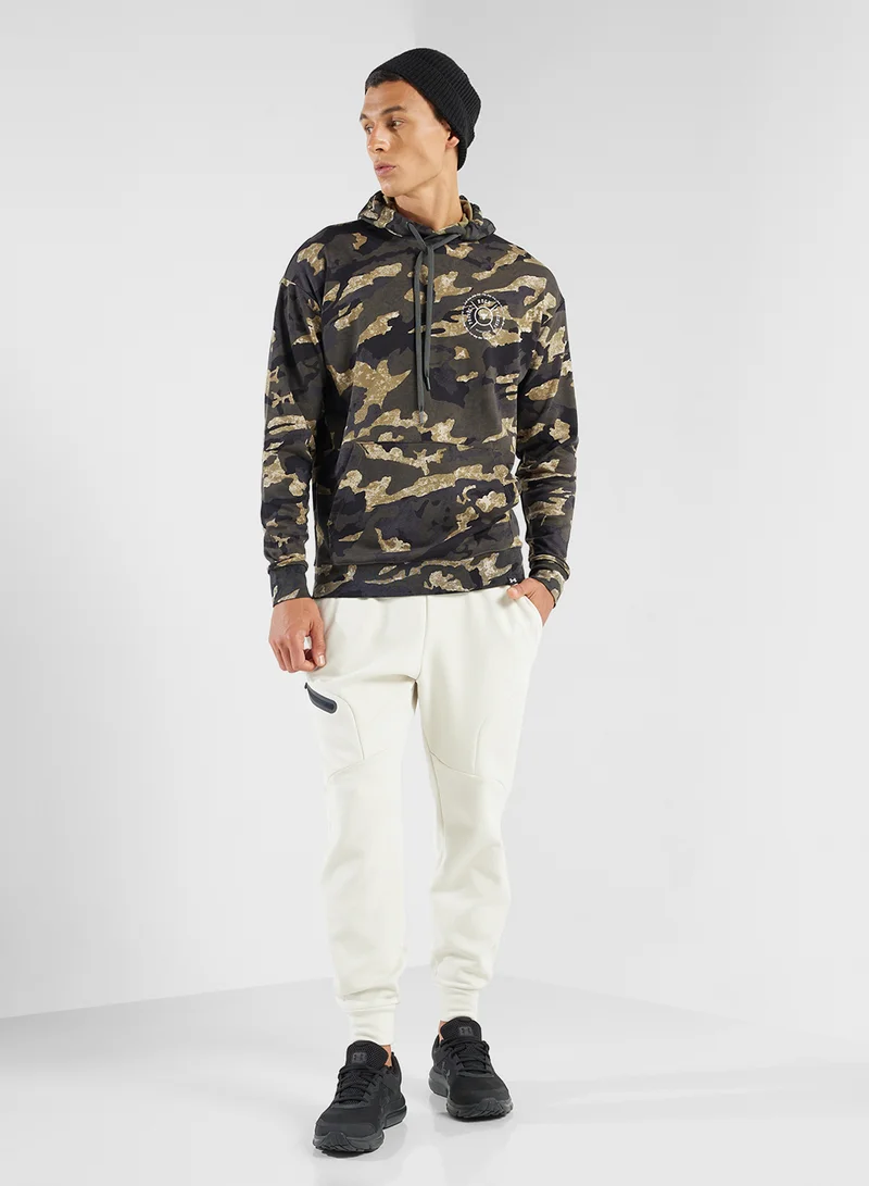 UNDER ARMOUR Project Rock Aop Terry Hoodie