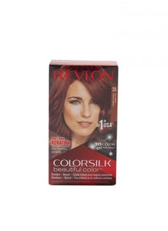 Revlon REVLON COLORSILK HAIR DYE 35 VIBRANT RED  - Image 1