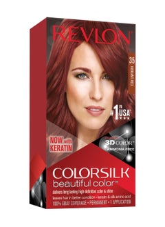 Revlon REVLON COLORSILK HAIR DYE 35 VIBRANT RED  - Image 2