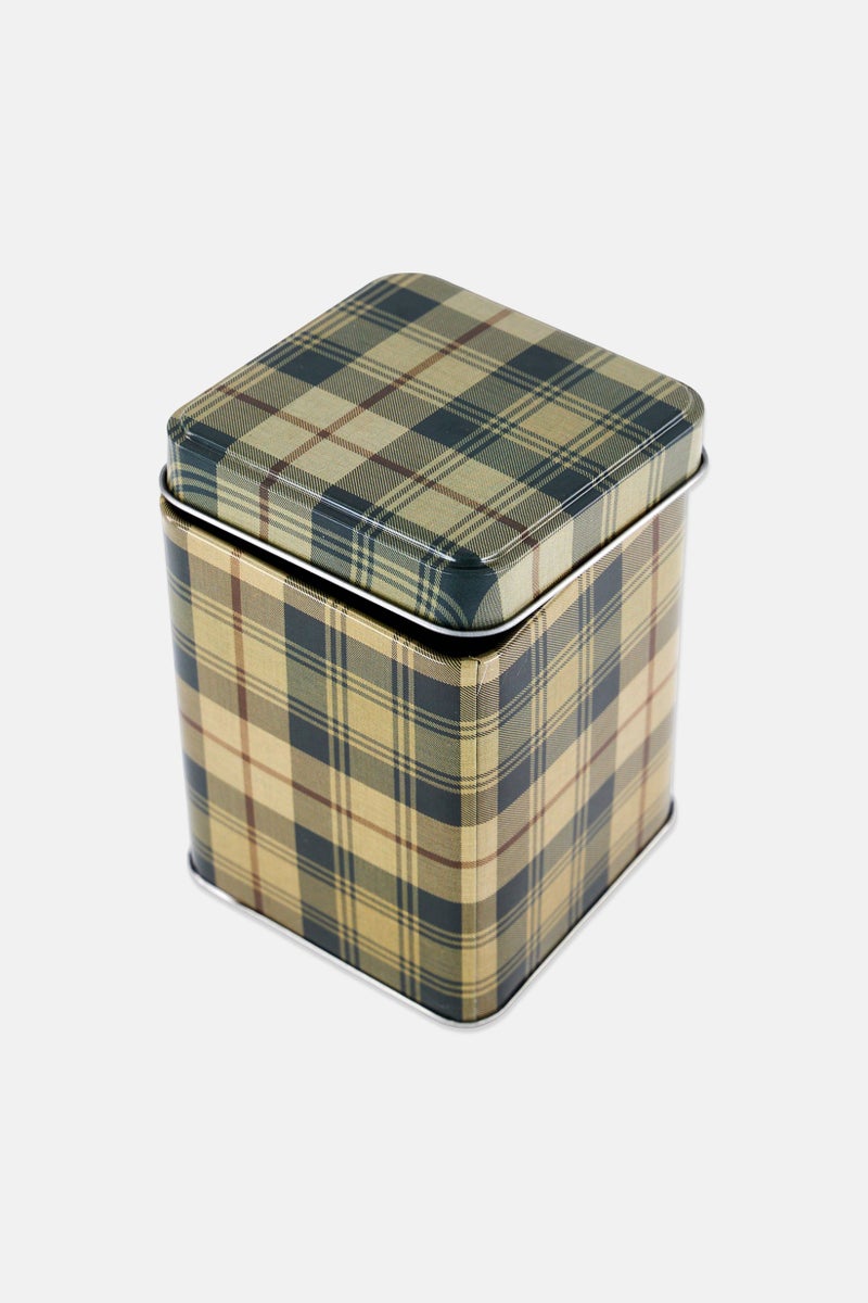 Muy Mucho Plaid Christmas Can - Image 1