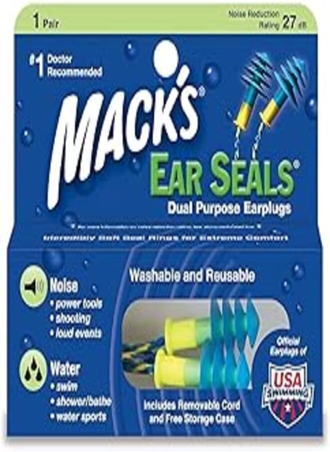 Mack's Seals Ear Plugs (1 Pair) - Blue/Yellow - pzsku/ZDA86E0CECE26484D5A7CZ/45/_/1722023825/bad0f456-720a-4ca0-a5f9-38c67344b21a