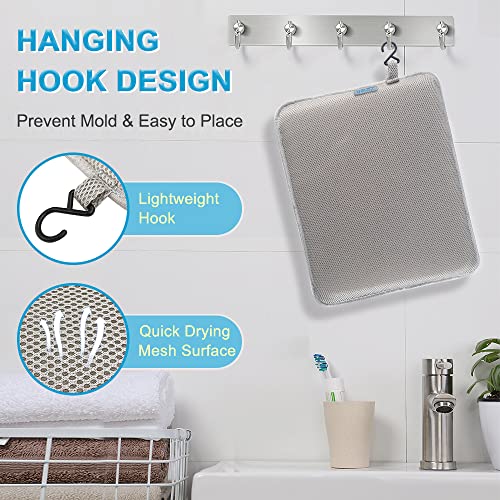 Zelen Shower Seat Cushion for Inside Shower, Bath Seat Mat Cushion Shower Chair Pad for Elderly Seniors, Bath Chair Pad Shower Bench Pillow Bathtub Cushion Tub Seats for Butt Sitting - Image 3