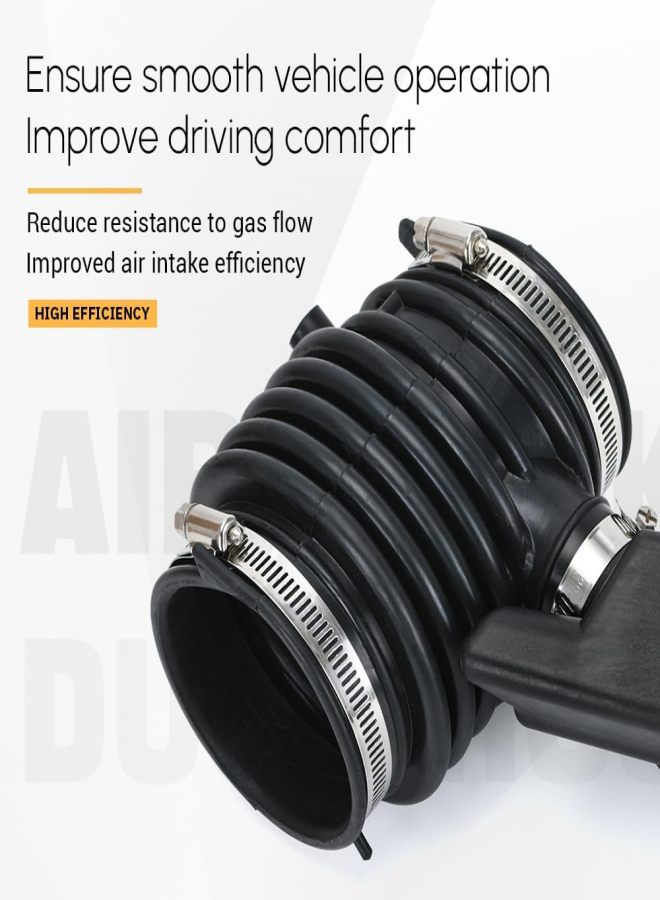 Engine Air Intake Hose 16576-3JA0A Compatible with Nissan Murano 2015-2023, Pathfinder 2013-2016, Infiniti QX60 2014-2016, JX35 2013 Air Mass Sensor 165763JA0A 004B - Image 3