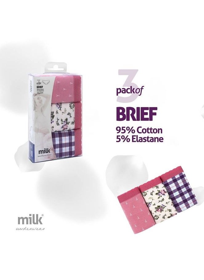 Milk Milk Essences® Women Printed Briefs - Bundle Of 6 Printed Briefs  - Image 5