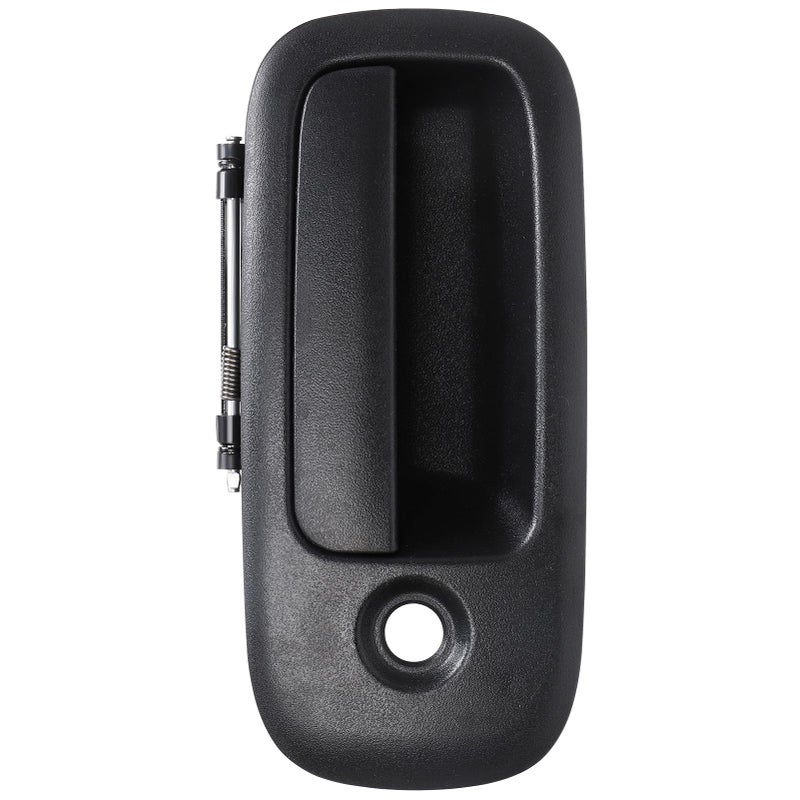 IFATRUNK Exterior Door Handle Front Right Passenger Side for 19962009 Chevy Express GMC Savana 1500 2500 3500 4500 Van Replces 79321 Black wKey Hole - Image 3