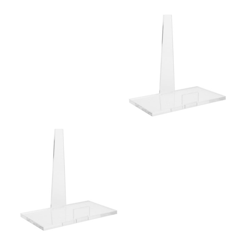 2pcs Picture Frame Stand Small Portable Display Easel Desktop Phone Stand for Photos Books Plates and Painting Art - Image 1