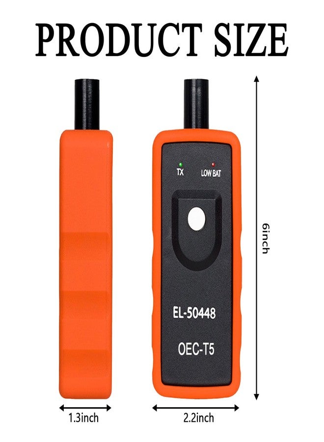 Beypovk TPMS Relearn Tool for GM Tire Sensor, EL-50448 TPMS System Programming Training Tool, Automotive Tire Pressure Monitor System Sensor Activation Reset Tool OEC-T5 (Orange) - Image 2