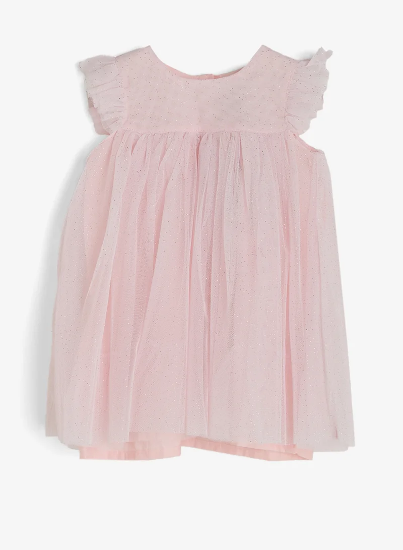 ريبلز مع نمشي Girls Tulle Dress with Glitter