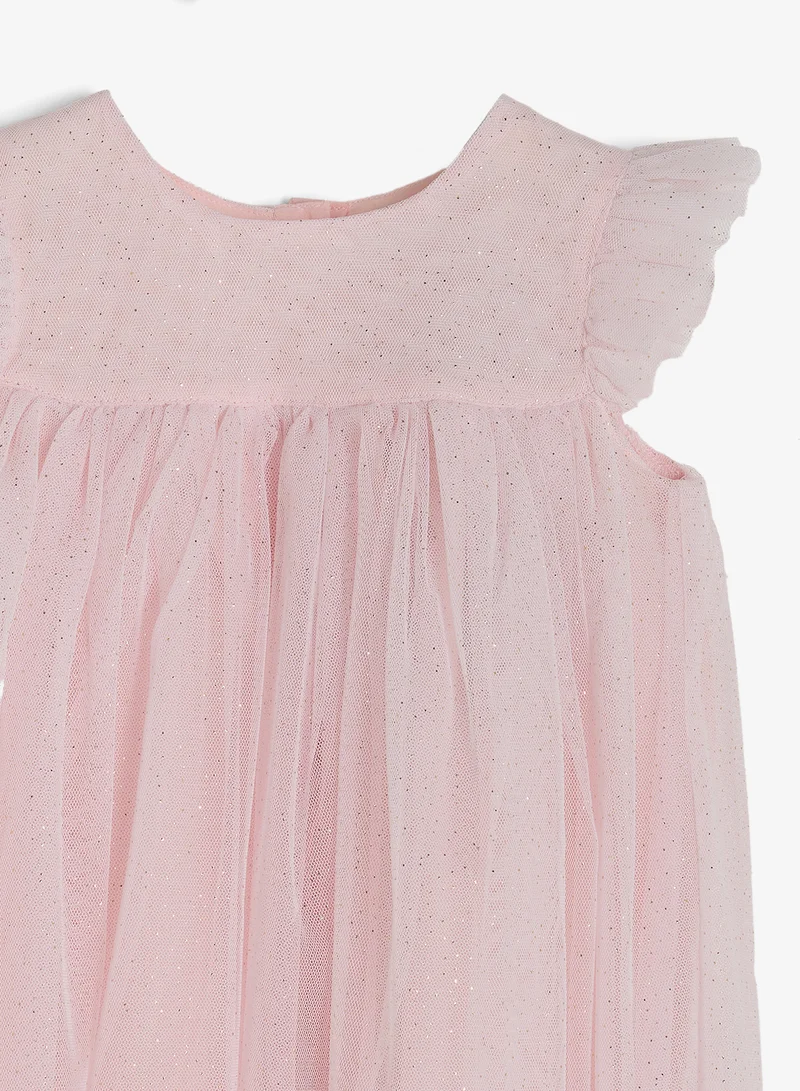 Ripples  Girls Tulle Dress with Glitter for Women | Best Price UAE