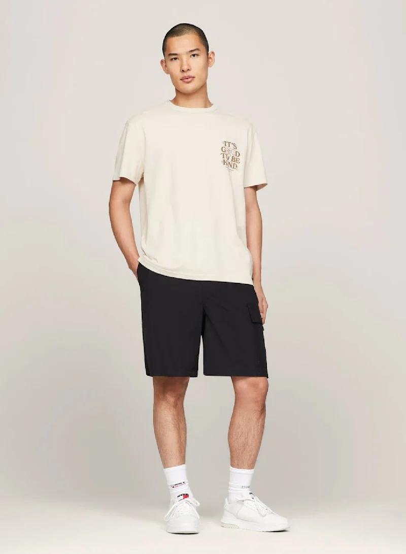 TOMMY JEANS Back Graphic Logo Print T-Shirt