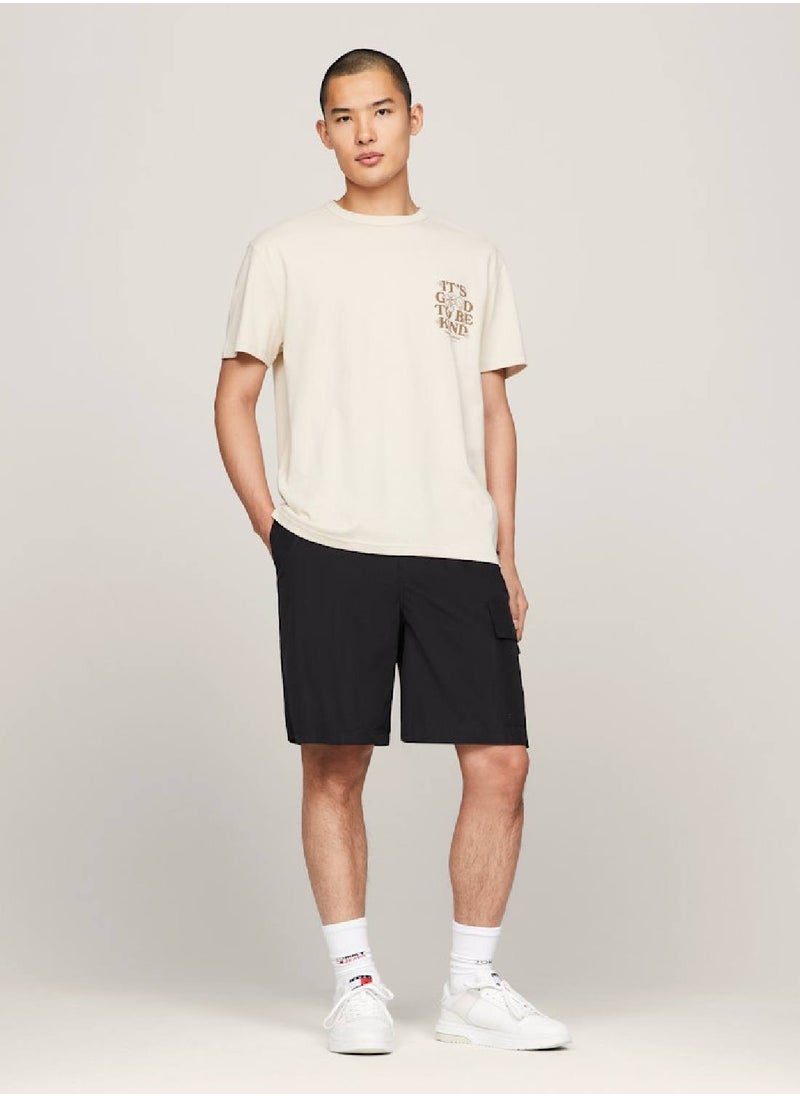 TOMMY JEANS Back Graphic Logo Print T-Shirt  - Image 4