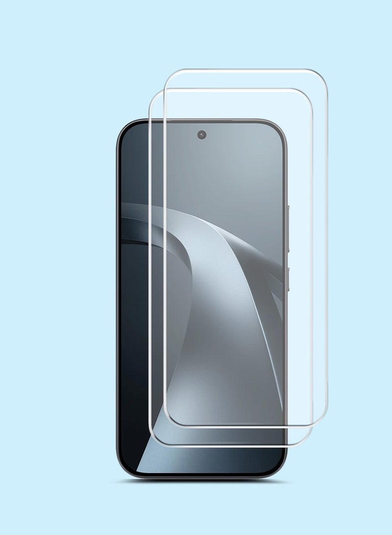 GMAX [2 PACK] Xiaomi 17T Pro 5G 2026 GMAX Premium Series Curved Edges 9H 2.5D Tempered Glass Screen Protector - Clear - Image 1