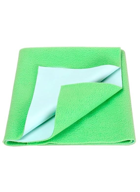 AOKING Aoking Extra Soft Waterproof Anti-Piling 50 x 70 cm Dry Sheet Bed Protector for Baby (Green)  - Image 1