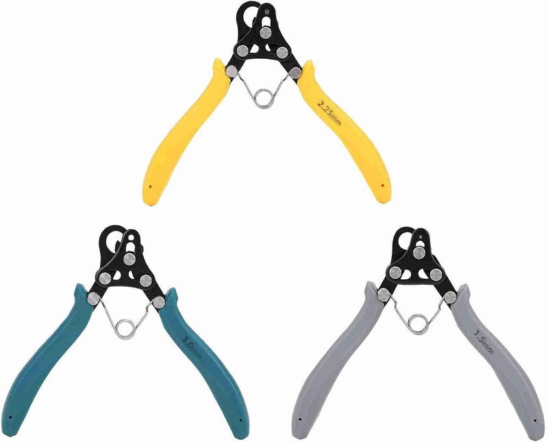 Wire Looping Pliers Efficient 3-Piece Set for 18-26 Gauges Craft Wire Jewelry Making, High Carbon Steel Material - Image 4