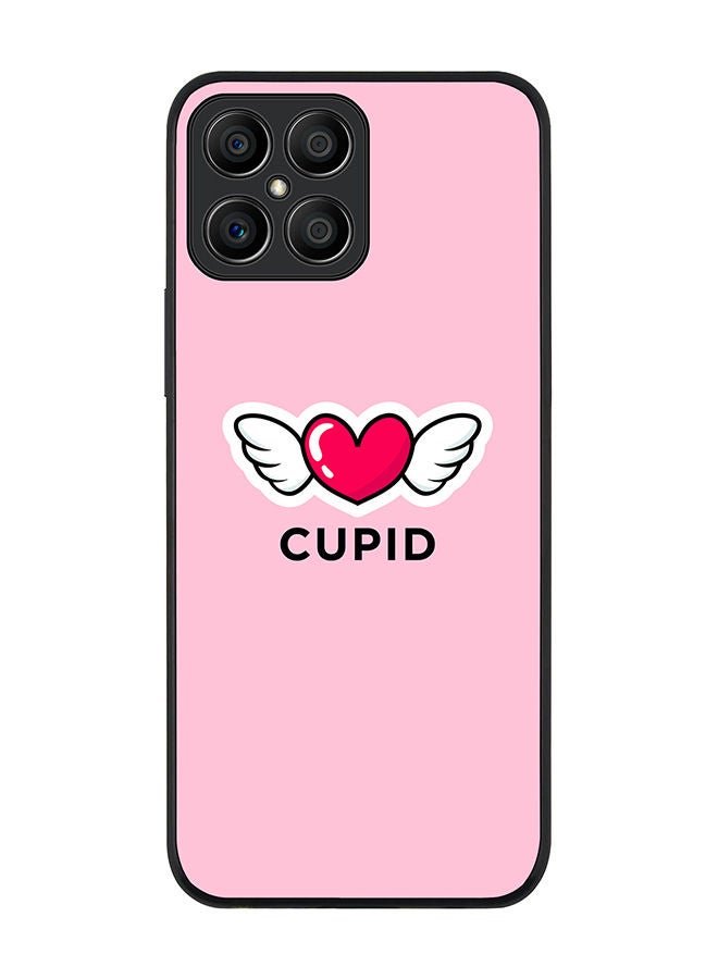 Stylizedd Rugged Black edge case for Honor X8 Slim fit Soft Case Flexible Rubber Edges Anti Drop TPU Gel Thin Cover - Cupid - Image 1