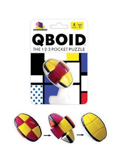 Gamewright Brainwright - QBOID - The 1-2-3 Pocket Brain Teaser Fidget Puzzle  - Image 2