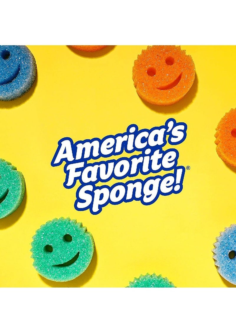 Scrub Daddy - Flex texture Sponge, Soft in Warm Water, Firm in Cold, Deep Cleaning, Dishwasher Safe, Multi-use, Scratch Free, Odor Resistant, Functional, Ergonomic- 1 Count - Image 1