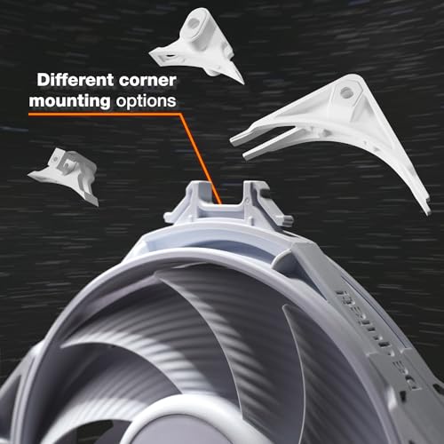 be quiet! Silent Wings 4 Cooling Fan | 120mm PWM | 3000 RPM | White | BL118 - Image 4