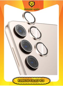 GOLDEN MASK GOLDEN MASK For Samsung Galaxy S24 Screnn Camera Lens Glass (Gold) 