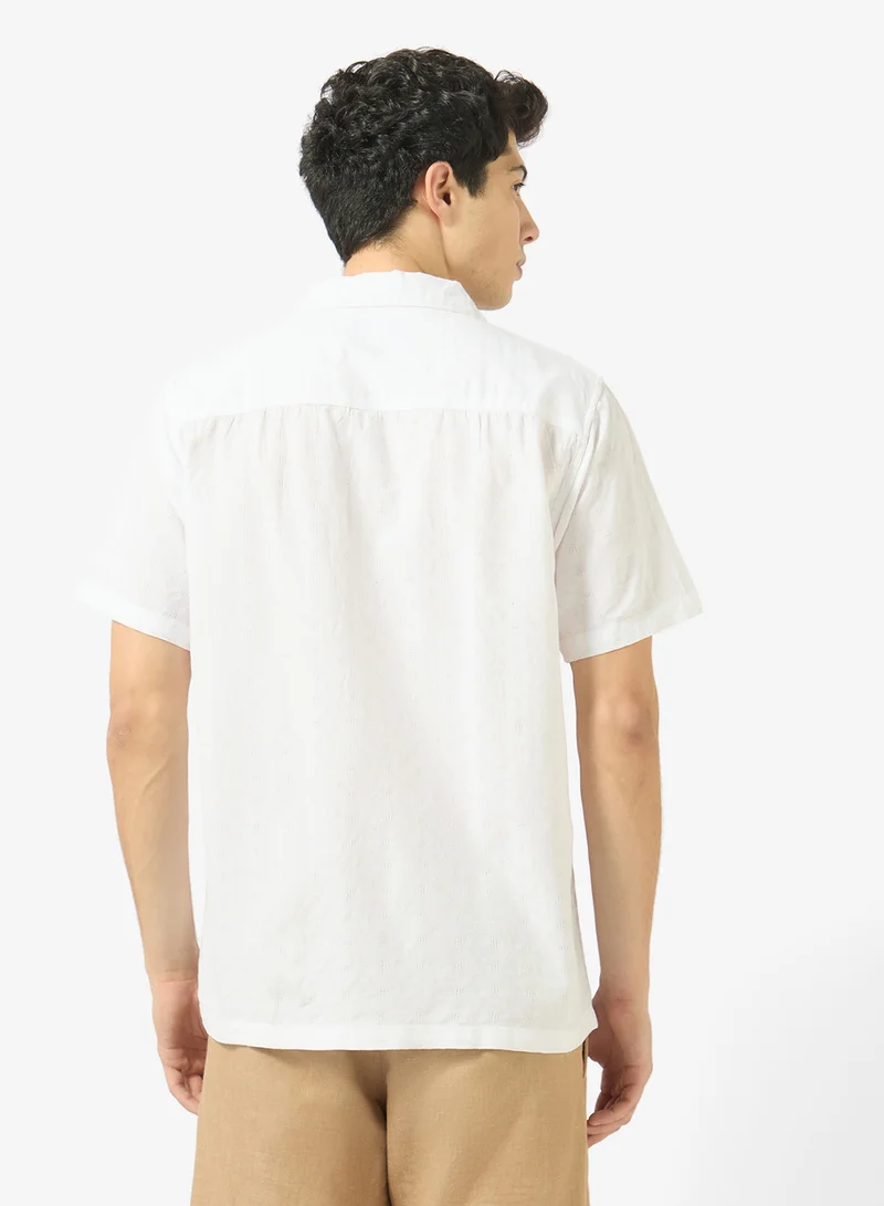 Ripples Mens Resort Collar Shirt