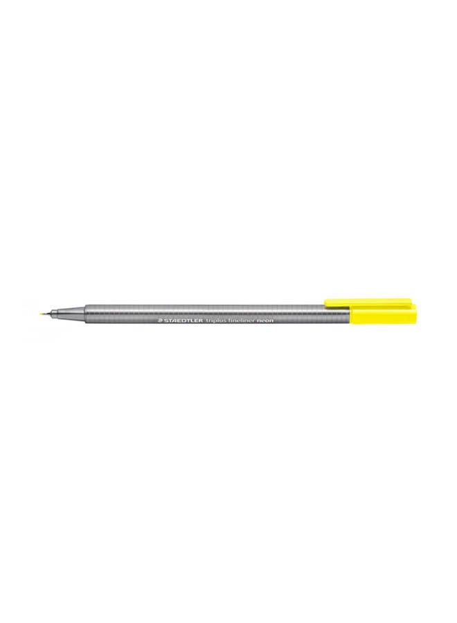 STAEDTLER Triplus Fineliner Pen Yellow - Image 1