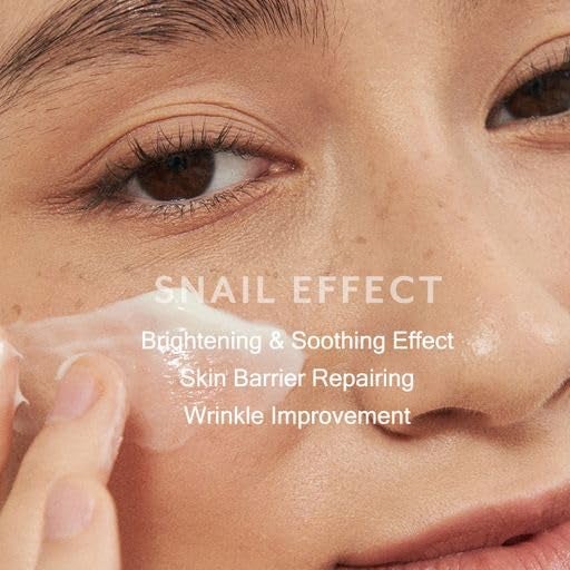 MIZON All in One Snail Repair Cream Snail Line Face Moisturizer Snail Mucin Extract Wrinkle Care Blemish Care Without Stickiness Korean Skincare 35ml118oz - Image 5