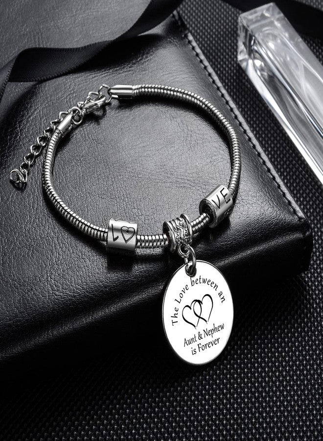 YEEQIN Aunt Nephew Bangle Bracelet Gifts For Aunt From Nephew - Image 5