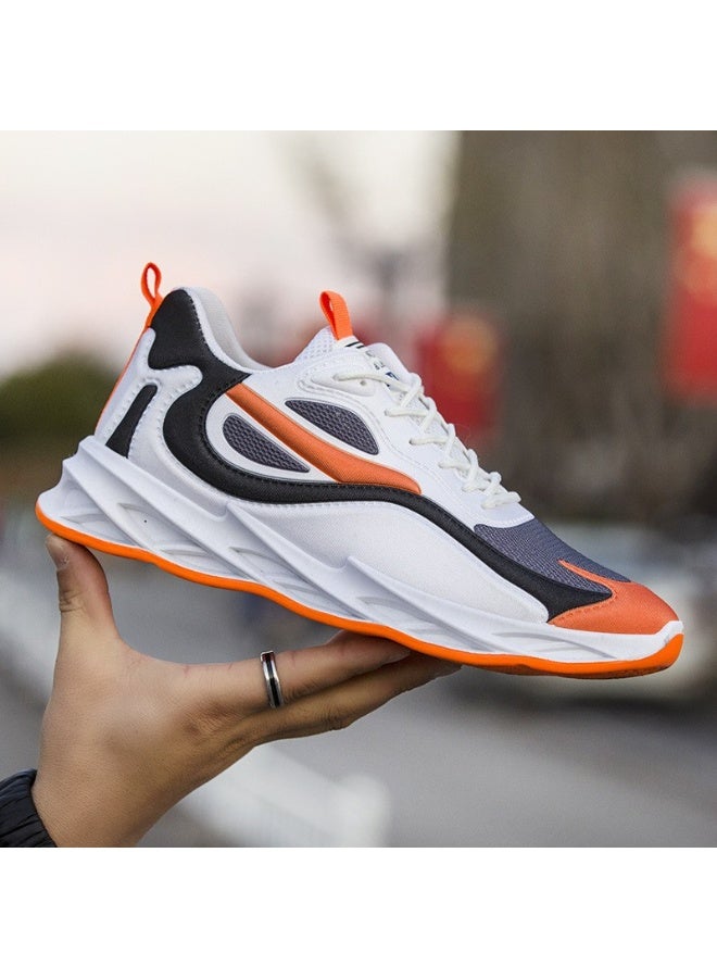 NIBEMINENT Summer Men's Cloth Shoes Breathable Thick-soled Casual Shoes Men's Korean Fashion Sports Shoes - Image 1