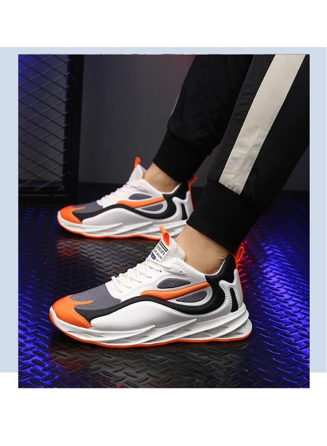 NIBEMINENT Summer Men's Cloth Shoes Breathable Thick-soled Casual Shoes Men's Korean Fashion Sports Shoes - Image 2