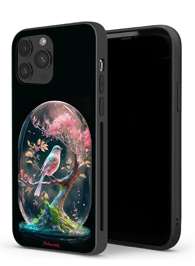 Tolwak Apple iPhone 13 Pro Max Protective Case Bird In Jarr - Image 1