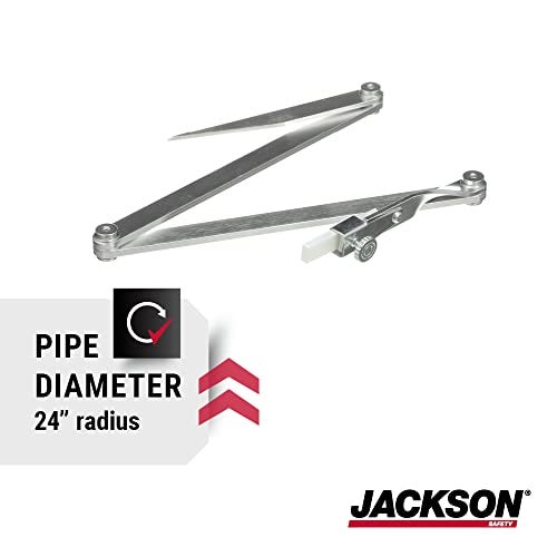 Jackson Safety علامة قياس نصف القطر من جاكسون سيفتي - ألمنيوم، حتى 24 بوصة نصف القطر - حجم قياسي - Image 3