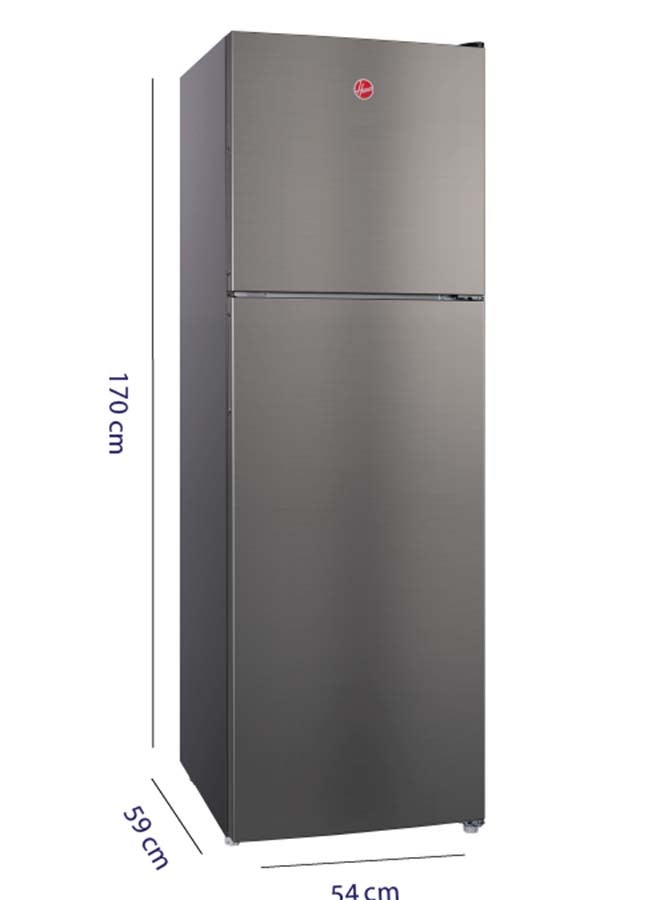 HOOVER 386 Ltr  Top Mount Dual Inverter Ref HTR-M386-S Grey - Image 2