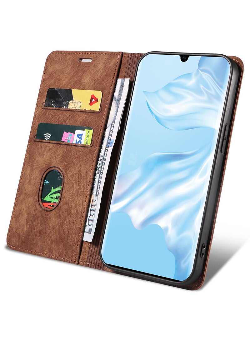 Loquat Suitable For Huawei Flip Type Fall Proof Phone Leather Case  - Image 2