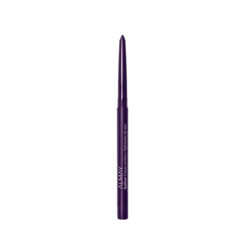 Almay All-Day Eyeliner Pencil, Hypoallergenic, Cruelty-Free, Smudge-Proof, Ophthalmologist Tested, Stocking Stuffer for Women, Black Amethyst, 0.01 oz - Image 1
