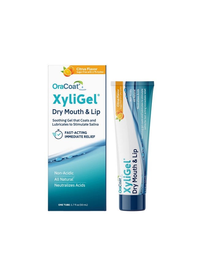 Oracoat Xyligel 1 Pack Soothing Dry Mouth Moisturizing Relief Gel With Xylitol, Sugar Free, For Dry Mouth, Stimulates Saliva Production, Non-Acidic, Daytime And Night Time Use - Image 1