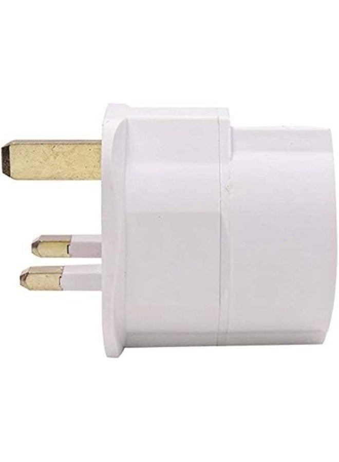 Royal Apex Eu To Uk Plugs Adapter British Plug To Eu Schuko Female Plugs Power Converter 2 Pin Socket Eu To Uk Travel Adapter 13A 250V Bs1362 Fused Pack Of 5 Pcs  - Image 4